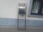 Brievenbus, Ophalen, Gebruikt, Inox, Staande brievenbus