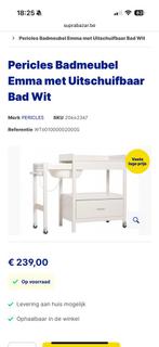 Verschoontafel met bad, Ophalen, Badje