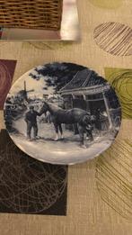 Wandbord met paard, Ophalen