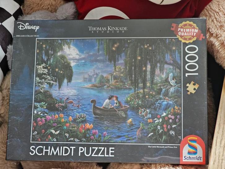 Schmidt Puzzel — Disney Dreams-collectie „De kleine zeemeerm, Hobby en Vrije tijd, Denksport en Puzzels, Nieuw, Legpuzzel, Ophalen of Verzenden