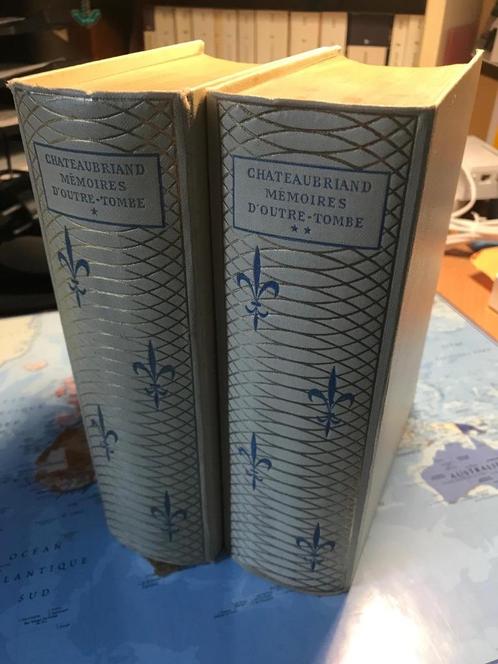 Chateaubriand : Mémoires d'outre-tombe (complètes) [rare], Boeken, Literatuur, Gelezen, België, Ophalen of Verzenden