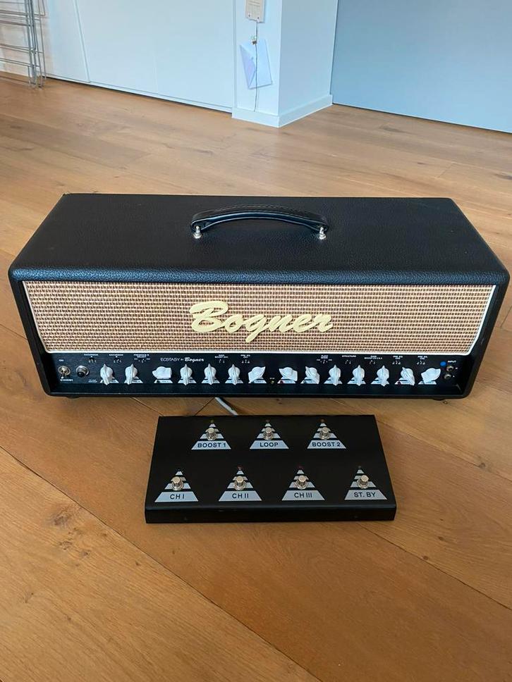 Bogner Ecstasy 101B EL34 (2004), Muziek en Instrumenten, Versterkers | Bas en Gitaar, Gebruikt, Gitaar, 100 watt of meer, Ophalen