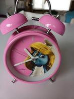 Vintage wekker  - smurfen, Verzamelen, Ophalen of Verzenden, Zo goed als nieuw, Smurfin, Gebruiksvoorwerp