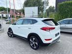 Hyundai Tucson 1.6 Turbo 4WD Premium * 1 JAAR GARANTIE * !, Auto's, Gebruikt, 4 cilinders, Wit, Leder