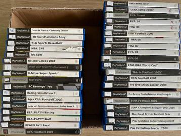 37 PlayStation 2 spellen:  sport 