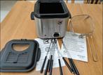 Friteuse fondue Kalorik, Electroménager, 1 à 2 litres, Enlèvement, Comme neuf, Friteuse duo