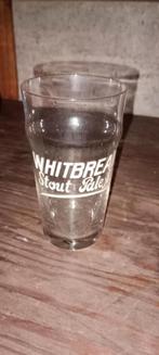 Brouwerij Bier Antieke glazen Whitebread's Stout Pale Ale, Ophalen of Verzenden, Gebruikt, Glas of Glazen, Overige merken