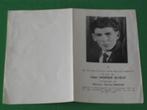 +1965 ongeval op zee Z.590. Werner BLIECK °1941 Ramskapelle, Ophalen of Verzenden, Bidprentje