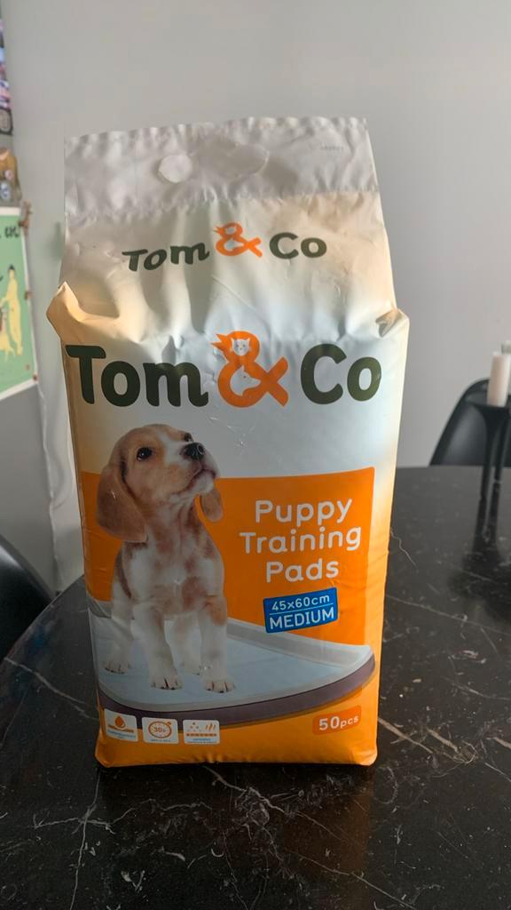 Puppy Training Pads Tom&Co, Dieren en Toebehoren, Honden-accessoires, Nieuw, Ophalen of Verzenden