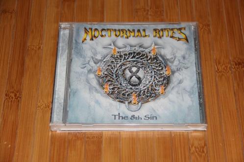 Nocturnal Rites - The 8th Sin, Cd's en Dvd's, Cd's | Hardrock en Metal, Gebruikt, Ophalen of Verzenden