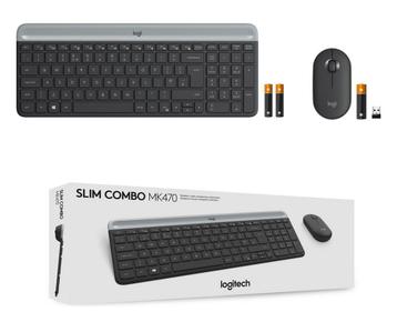 Clavier + souris logitec encore emballé - neuf beschikbaar voor biedingen