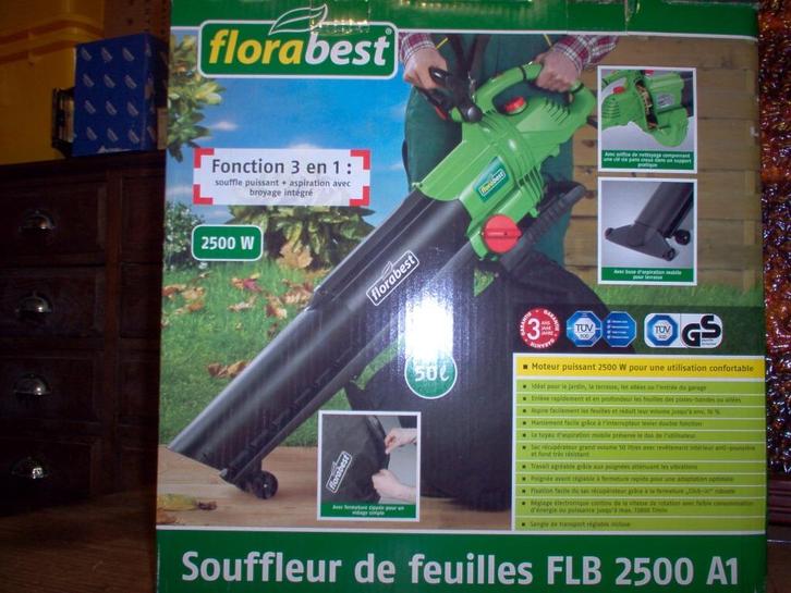 Aspirateur souffleur de feuilles 30 €, Jardin & Terrasse, Souffleurs de feuilles, Comme neuf, Électrique, Avec sac de ramassage