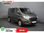 Ford Transit Custom 2.0 TDCI 130 pk Aut. DC Dubbel Cabine Li, Auto's, Automaat, Parkeersensor, 217 g/km, Bedrijf