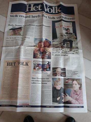 Reuzekrant HET VOLK  1993