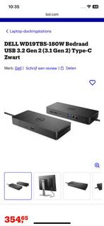 Dell Laptop-dockingstations WD19TBS NIEUW, Enlèvement, Neuf, Portable