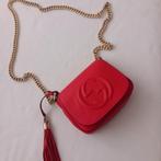 Mooi tasje in rood leder, Handtassen en Accessoires, Kettingen, Ophalen of Verzenden, Nieuw, Rood