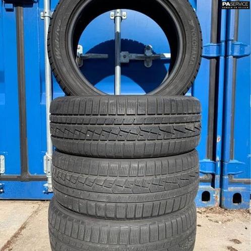 4x Yokohama 225 50 18 winterbanden met 8.4 en 6,7 mm, Auto-onderdelen, Banden en Velgen, Banden en Velgen, Winterbanden, 18 inch