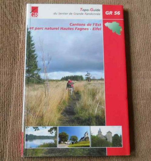 Topo-Guide GR 56 Cantons de l' Est et Hautes Fagnes - Eifel, Boeken, Reisgidsen, Gelezen, Fiets- of Wandelgids, Benelux, Ophalen of Verzenden