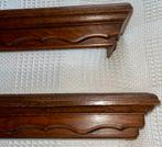 2x Cache-rails Art Nouveau pour rideaux / Caissons à rideaux, Art Nouveau, Moins de 100 cm, Comme neuf, Enlèvement