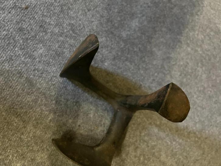 Antieke gietijzeren schoenmakersleest, Antiek en Kunst, Antiek | Gereedschap en Instrumenten, Verzenden