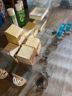 Vogel toebehoren drinkflessen babykooi