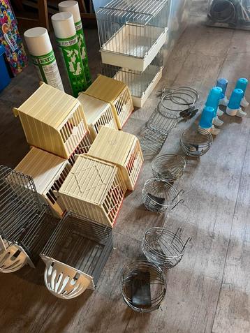 Vogel toebehoren drinkflessen babykooi beschikbaar voor biedingen