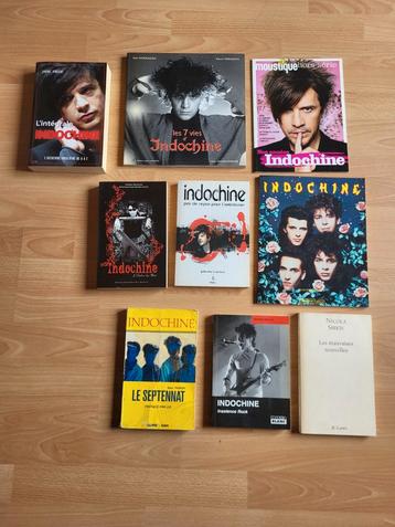 9 livres sur Indochine  beschikbaar voor biedingen