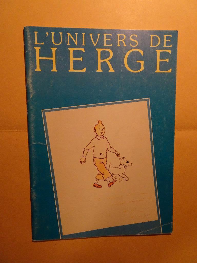 L' univers de Hergé, Collections, Personnages de BD, Utilisé, Livre ou Jeu, Tintin, Enlèvement ou Envoi