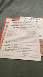 Originele poster wo2 west Vlaanderen, Verzamelen, Militaria | Tweede Wereldoorlog, Ophalen of Verzenden