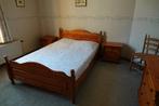 Grenen slaapkamer (zonder kledingkast), Huis en Inrichting, Slaapkamer | Complete slaapkamers, Ophalen, Gebruikt, Tweepersoons