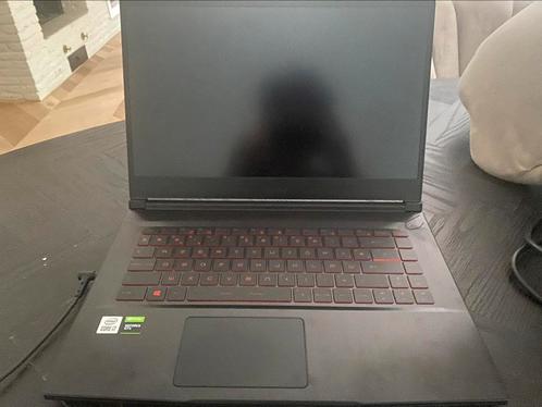 MSI GF63 Gaming laptop, Computers en Software, Windows Laptops, Zo goed als nieuw, SSD, 2 tot 3 Ghz, 16 GB, Azerty, Met videokaart