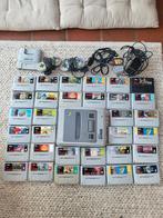 Super Nintendo + 32 jeux + 2 manettes, Consoles de jeu & Jeux vidéo, Consoles de jeu | Nintendo Super NES, Utilisé, Enlèvement ou Envoi