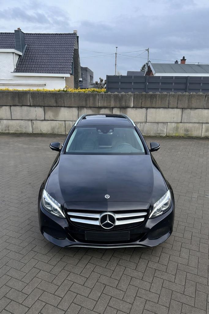 MERCEDES C300h AMG LINE BREAK – 2017, Autos, Mercedes-Benz, Particulier, CL, Caméra 360°, Diesel, Break, Automatique, Noir, Noir