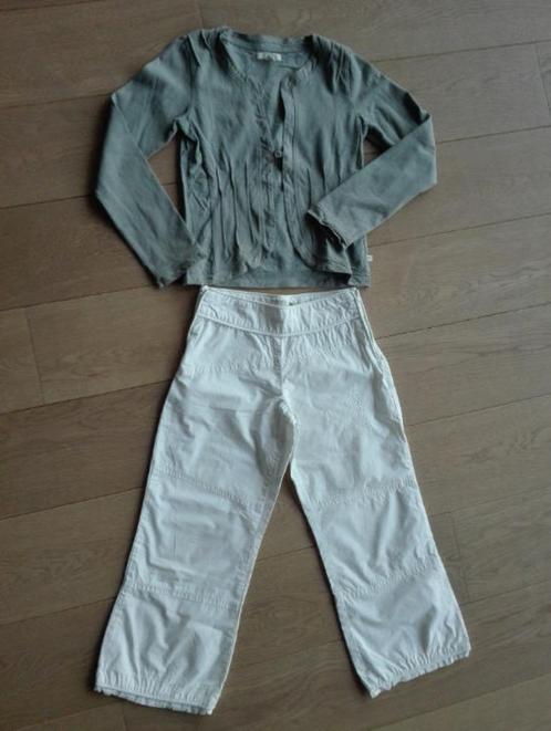 Set meisje No-No maat 134-140, Kinderen en Baby's, Kinderkleding | Maat 134, Zo goed als nieuw, Meisje, Setje, Ophalen of Verzenden
