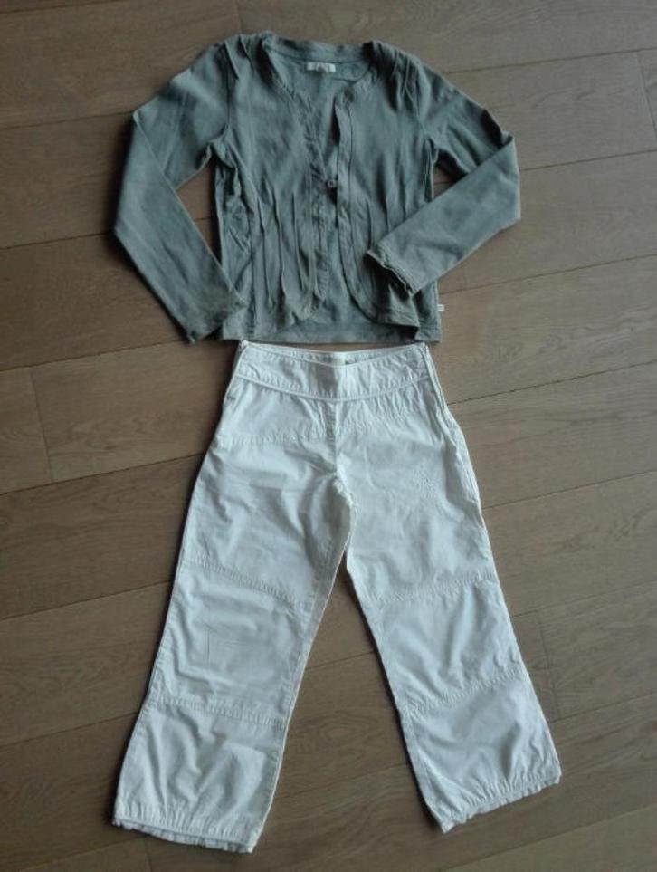 Set meisje No-No maat 134-140, Kinderen en Baby's, Kinderkleding | Maat 134, Zo goed als nieuw, Meisje, Setje, Ophalen of Verzenden