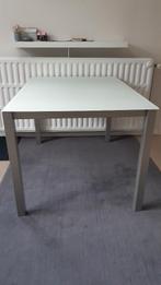 tafel, Huis en Inrichting, Ophalen, Gebruikt, 100 tot 150 cm, Glas