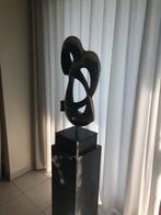 Grote getekend bronzen beeld enig exemplaar, Antiek en Kunst, Ophalen