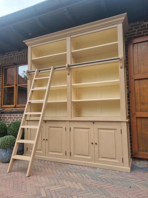 Teak boekenkast/bibliotheekkast GRATIS LEVERING, Huis en Inrichting, Kasten | Boekenkasten, Zo goed als nieuw, Ophalen of Verzenden