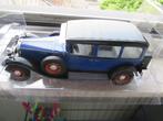 MCG Mercedes Typ Nürburg blau schwarz 1:18, Ophalen of Verzenden, Zo goed als nieuw, Auto, Overige merken