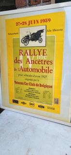 2 Automobilia affiches 1959 goede staat, Verzamelen, Posters, Ophalen, Rechthoekig Staand, Zo goed als nieuw, A1 t/m A3