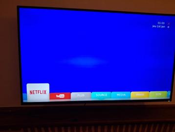 SMART TV SHARP 50' inch zeer goede algehele staat., Ophalen, LED, 120 Hz, 80 tot 100 cm