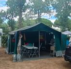 Caravane toile pliante, Ophalen