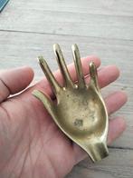 Vintage design asbak hand Messing, Antiek en Kunst, Kunst | Overige Kunst, Ophalen of Verzenden