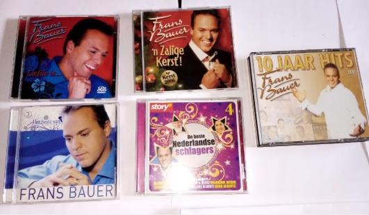 Frans Bauer en schlagers : 5 Cd's +1 Dvd , 2-5€/stuk, Cd's en Dvd's, Cd's | Schlagers, Gebruikt, Ophalen of Verzenden