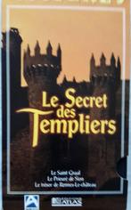 VHS le secret des Templiers, À partir de 12 ans, Enlèvement ou Envoi, Comme neuf, Documentaire