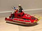 Playmobil brandweerboot, Kinderen en Baby's, Speelgoed | Playmobil, Complete set, Zo goed als nieuw, Ophalen