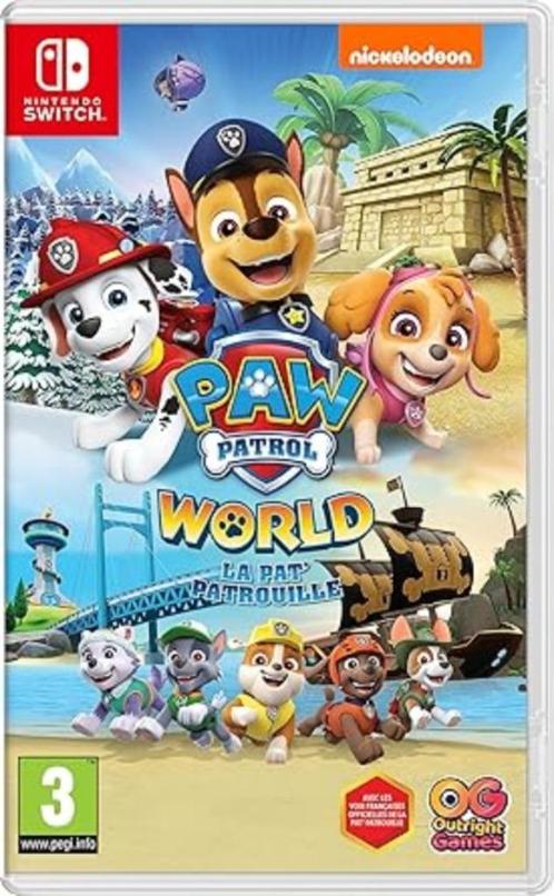 PAW Patrol World La Pat'Patrouille SNELLE GRATIS LEVERING, Games en Spelcomputers, Games | Nintendo Switch, Nieuw, Avontuur en Actie