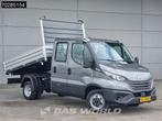Iveco Daily 35C21 Open Laadbak Dubbel Cabine 210PK 3.0L Dubb, Auto's, Stof, Euro 6, 4 cilinders, Iveco