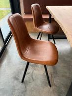 eetkamerstoelen, Vintage, Enlèvement, Utilisé, Cuir