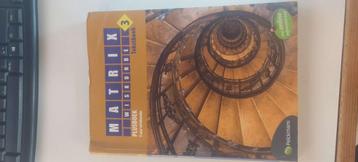 Matrix Wiskunde Tekstboek 3 Plusboek 5 uur Wiskunde Pelckman beschikbaar voor biedingen